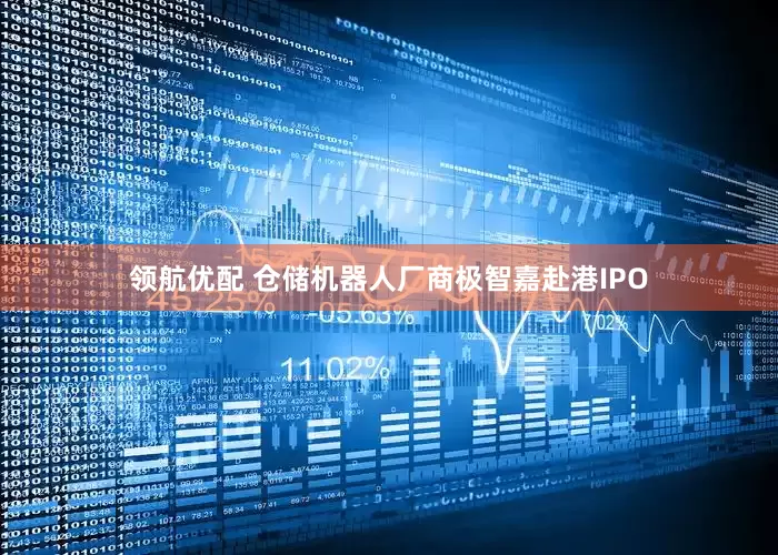 领航优配 仓储机器人厂商极智嘉赴港IPO